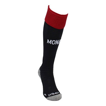 Calcetines AS Monaco Replica Segunda Ropa 2021/22 Negro